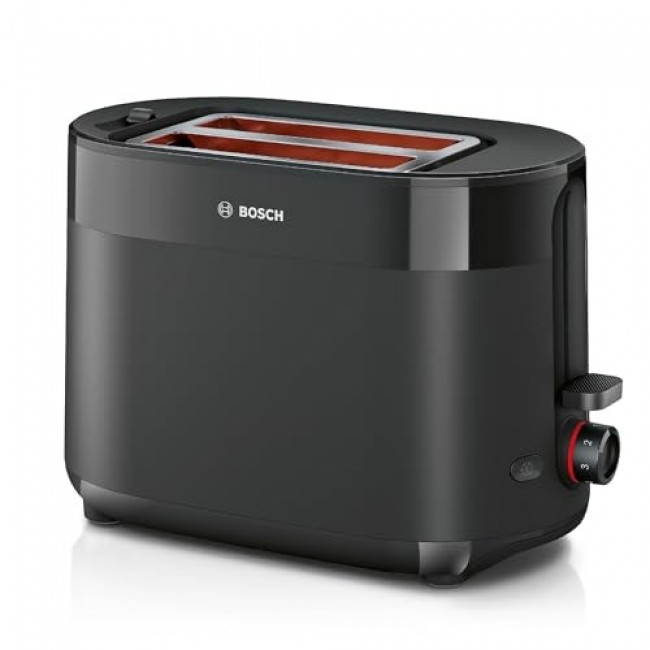 Bosch TAT2M123 toaster 2 slice(s) 950 W Black Bosch TAT2M123 toaster 2 slice(s) 950 W Black