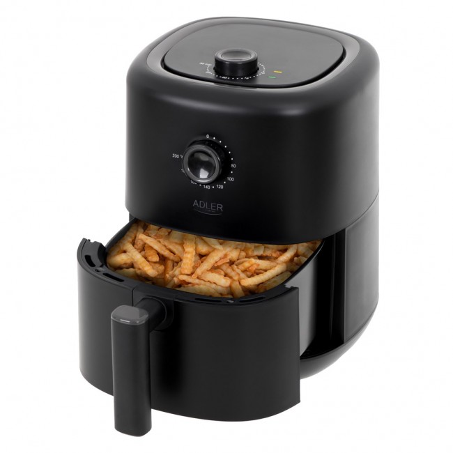 Adler AD 6310 fryer Single 3 L 2200 W Hot air fryer Black Adler AD 6310 fryer Single 3 L 2200 W Hot air fryer Black