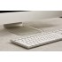 CHERRY KC 6000C FOR MAC keyboard Universal USB QWERTZ German Silver