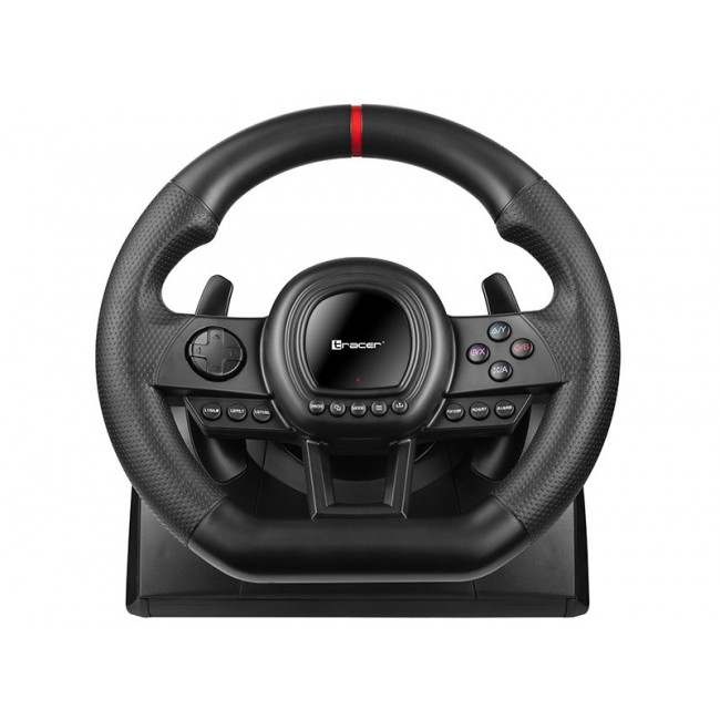 Tracer SimRacer Manual Gearbox 6in1 Black Steering wheel + pedals + shifter Analogue Nintendo Switch, PC, PlayStation 4, Playstation 3, Xbox One, Xbox 360