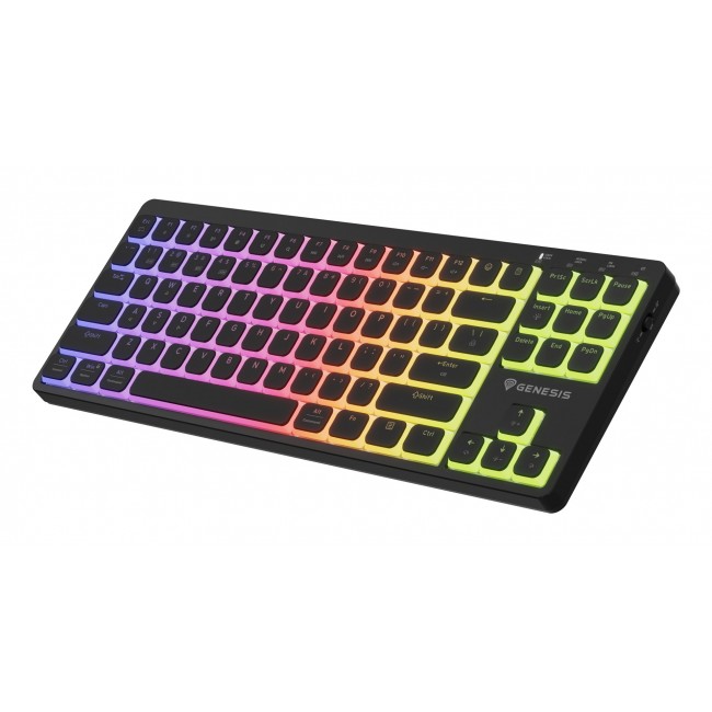 GENESIS Thor 430 TKL Wireless keyboard Gaming USB + RF Wireless + Bluetooth QWERTY US English Black