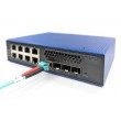 Digitus Industrial 8 + 4 10G uplink port L3 managed Gigabit Ethernet PoE switch
