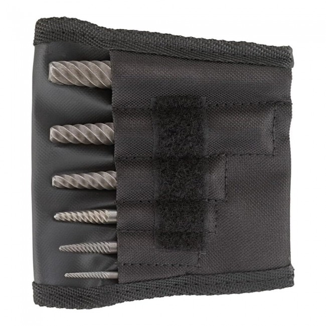 STAHLWILLE 6 piece Chrome Vandium Steel Screw Extractor Set