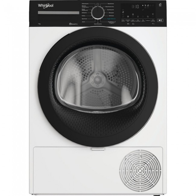 Whirlpool WSD 74 WBB PL tumble dryer Freestanding Front-load 7 kg White
