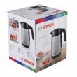 Bosch TWK7L460 electric kettle 1.7 L 2400 W Stainless steel Bosch TWK7L460 electric kettle 1.7 L 2400 W Stainless steel