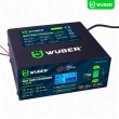 Microprocessor-controlled car battery charger 10 A 6 150 Ah 2 24 V W14018 WUBER