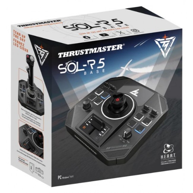 Thrustmaster Sol-R 5 Base Black USB Joystick base Analogue / Digital PC