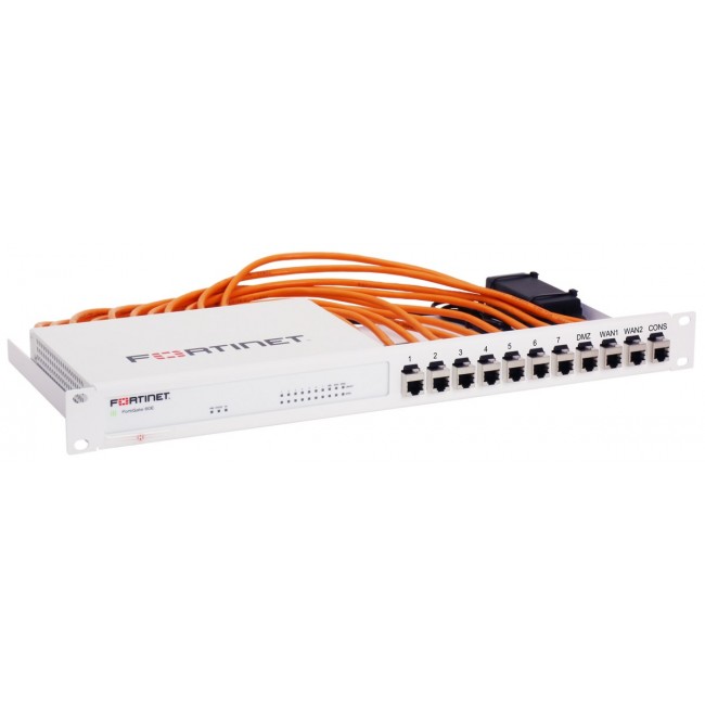 Rackmount.IT Rack Mount Kit for FortiGate 60E / 61E shielded / industrialized