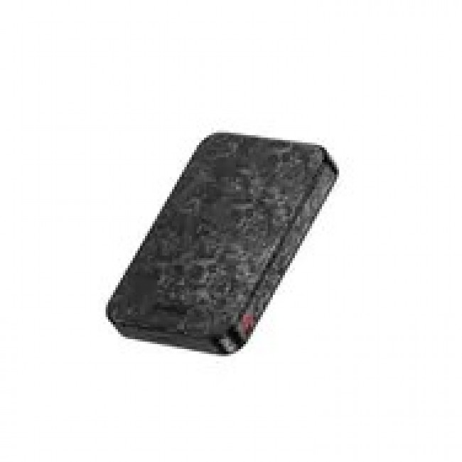 SHARGE CarbonMag 10K Powerbank, 15W Qi2, 20W USB-C - 10,000mAh, black