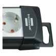 Brennenstuhl 1951560101 power extension 5 m 6 AC outlet(s) Indoor Black, Grey