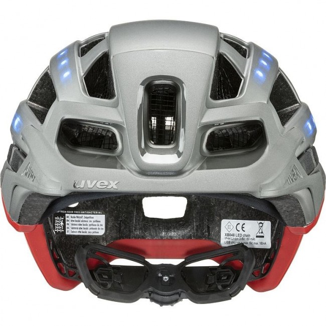 Uvex finale light 2.0 Grey, Red