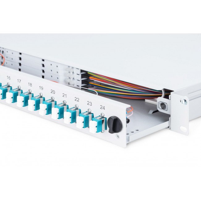 Digitus Fiber Optic Splice Box, Equipped, LC, OM3