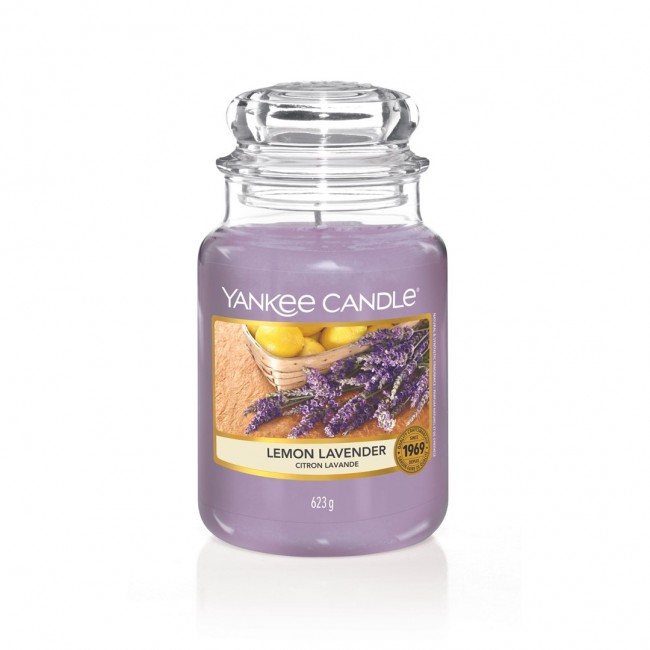 Scented Candle YANKEE CANDLE LEMON LAVENDER 567 g large