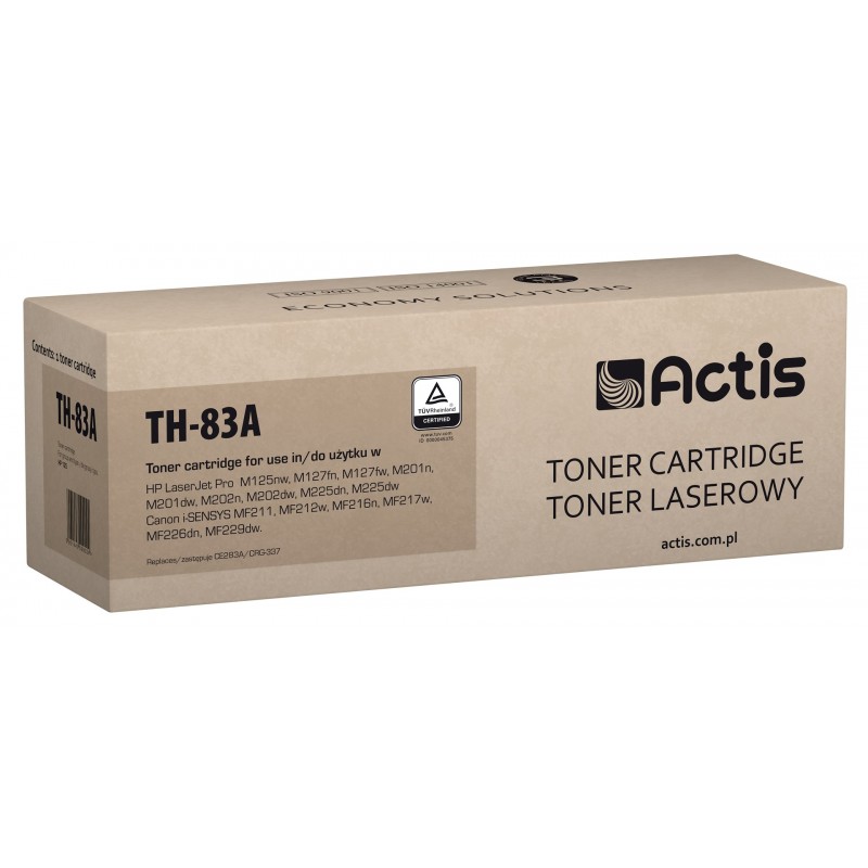 Actis TH-83A Toner (replacement for HP 83A CF283A, Canon CRG-737 Standard 1500 pages black) Actis TH-83A Toner (replacement for HP 83A CF283A, Canon CRG-737 Standard 1500 pages black)