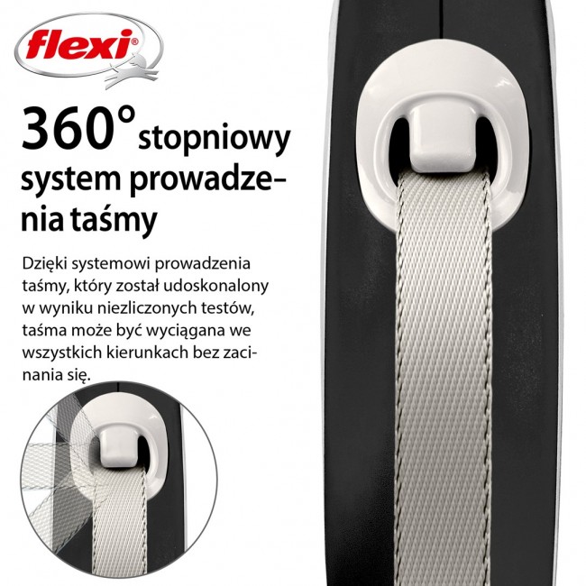 Flexi New COMFORT 8 m Black, Grey Dog Retractable lead Flexi New COMFORT 8 m Black, Grey Dog Retractable lead