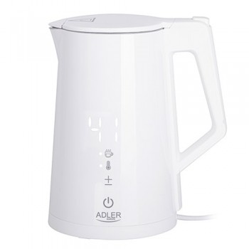 Adler AD 1345 electric kettle 1.7 L 1850 W White