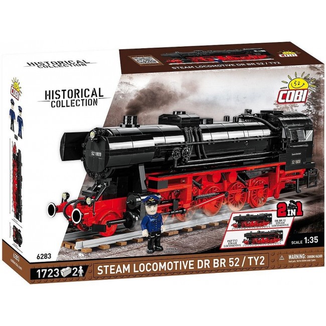 COBI DR BR 52/TY2 Steam Locomotive COBI DR BR 52/TY2 Steam Locomotive