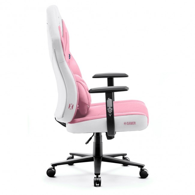 DIABLO X-GAMER gaming chair pink and white DIABLO X-GAMER gaming chair pink and white
