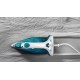 Tefal EasyGliss Plus FV5718 iron Dry & Steam iron Durilium soleplate 2400 W Turquoise, White Tefal EasyGliss Plus FV5718 iron Dry & Steam iron Durilium soleplate 2400 W Turquoise, White
