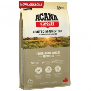 ACANA Singles Free-Run Duck - dry dog food - 11,4kg