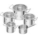 Set of 5 Zwilling Pro Pots Set of 5 Zwilling Pro Pots