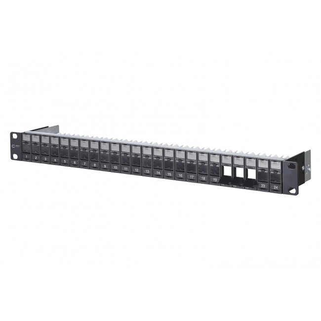 METZ CONNECT 130920-BK-E patch panel 1U