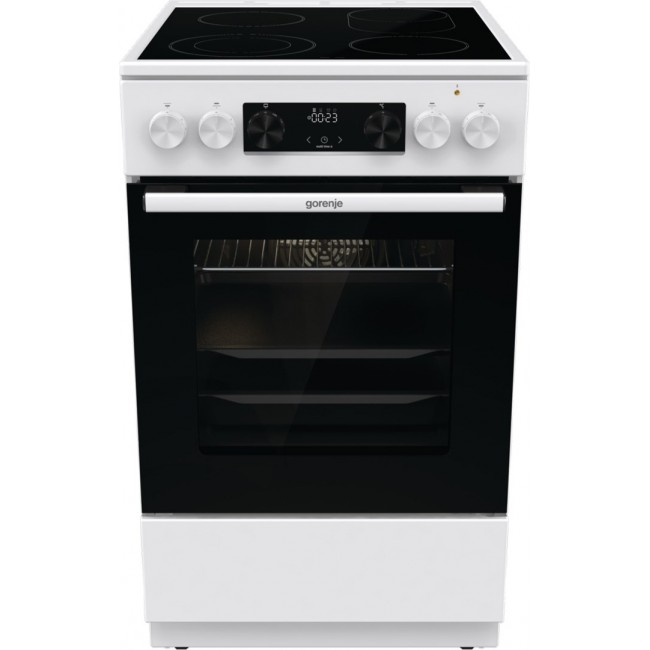 Gorenje GECS5C70WA cooker Freestanding cooker Coil hob White A
