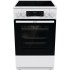 Gorenje GECS5C70WA cooker Freestanding cooker Coil hob White A
