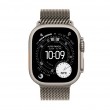 Apple Watch Ultra 3 GPS + Cellular 49mm Natural Titanium Case with Natural Titanium Milanese Loop - Medium
