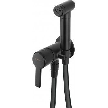 Concealed bidet mixer with bidetta shower head
