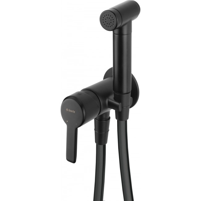 Concealed bidet mixer with bidetta shower head
