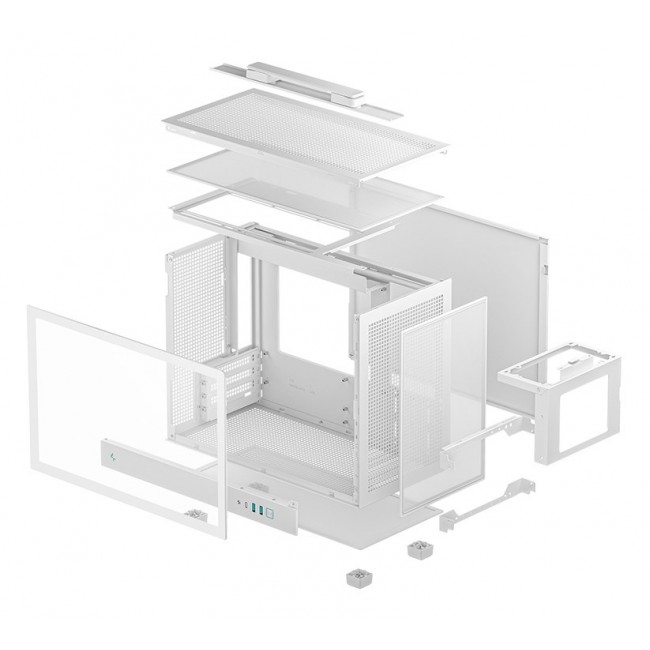 DeepCool CH160 PLUS WH Small Form Factor (SFF) White