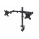 Manhattan Dual Desk Mount for TV & Monitors (Full Motion), For screens 10