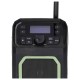 Imperial DABMAN OR 5 mobiele DAB+/FM buitenradio Portable Digital Black, Green