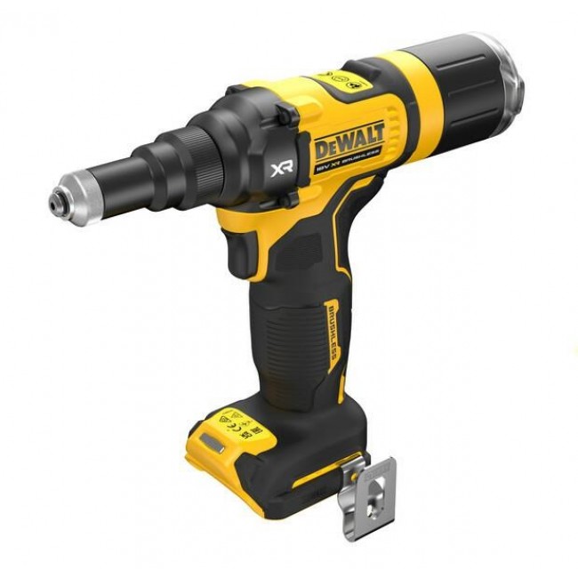 DeWALT DCF403NT-XJ power rivet tool Black, Yellow 2.4,3.2,4,4.8 mm 10000 kN DeWALT DCF403NT-XJ power rivet tool Black, Yellow 2.4,3.2,4,4.8 mm 10000 kN