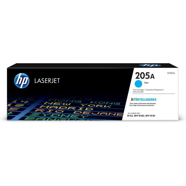 HP 205A Cyan Original LaserJet Toner Cartridge HP 205A Cyan Original LaserJet Toner Cartridge