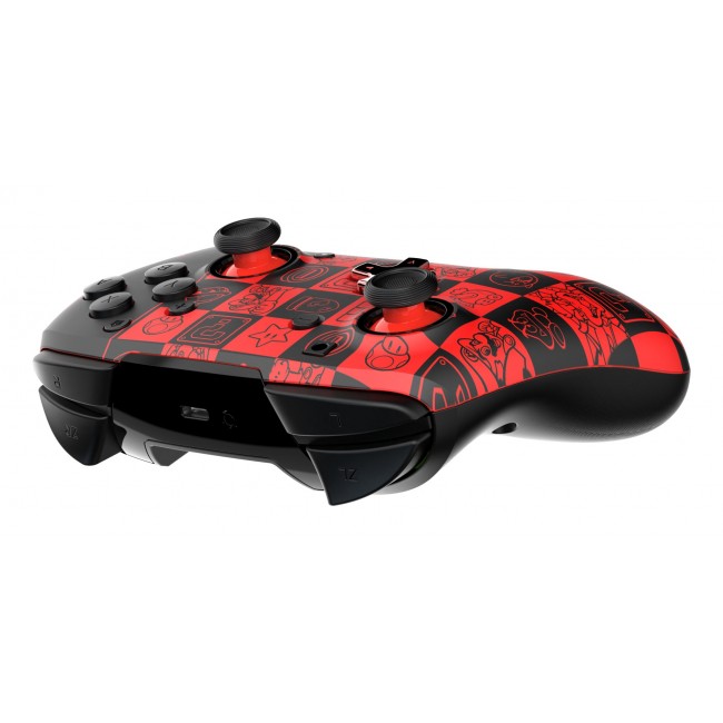 PDP REMATCH GLOW Black, Green, Red Gamepad Analogue / Digital Nintendo Switch, Nintendo Switch OLED