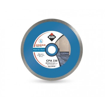 RUBI CPA DIAMOND BLADE FOR HARD MATERIALS 250 x 25,4mm SUPERPRO