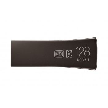 Samsung MUF-128BE USB flash drive 128 GB USB Type-A 3.2 Gen 1 (3.1 Gen 1) Black, Grey