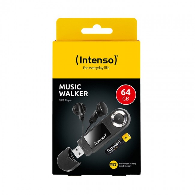 Intenso MP3 Player Music Walker 64 GB black