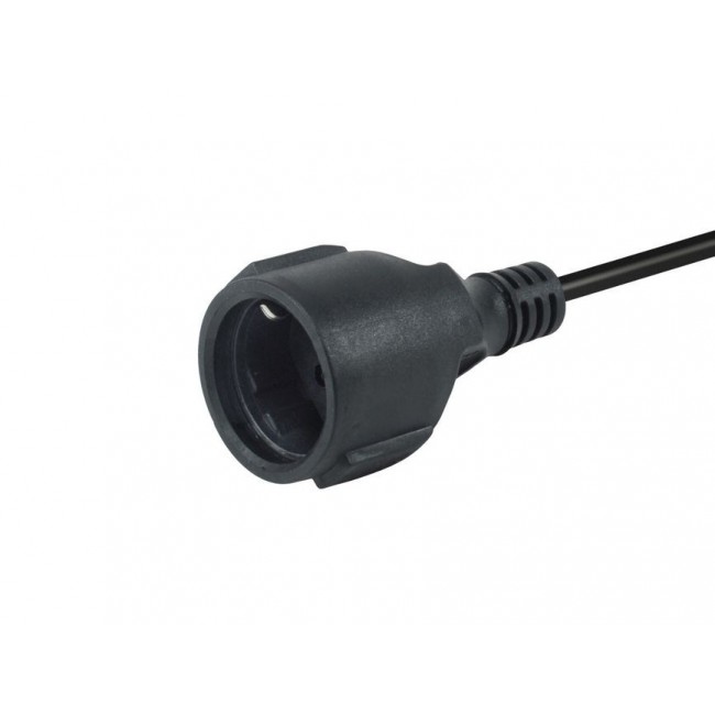 Equip 112183 power cable Black 10 m CEE7/7 CEE7/3