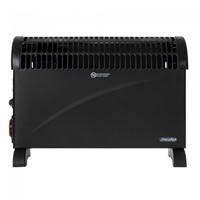 Mesko Home MS 7741 Indoor Black 2000 W Convector electric space heater