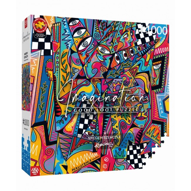 Puzzle Good Loot Imagination - Nikodem Szewczyk Krabonszcz: I'm really trying 1000 pc(s) Puzzle Good Loot Imagination - Nikodem Szewczyk Krabonszcz: I'm really trying 1000 pc(s)