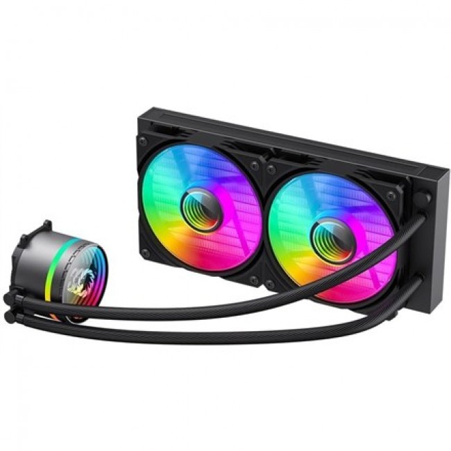 Gamemax CPU Liquid Cooler | ICEBURG 240 INFINITY | Black Gamemax CPU Liquid Cooler | ICEBURG 240 INFINITY | Black