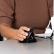 R-Go Tools Ergonomic mouse R-Go Twister, with break software, ambidextrous mouse for both hands, foldable, bluetooth and wired
