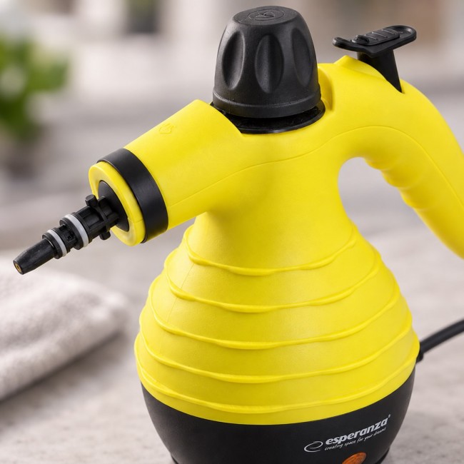 Esperanza EHS001 Steam cleaner 0.35L Black, Yellow 900W