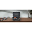 Muse MT-207 DGB audio turntable Black, Grey, Wood Automatic