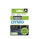 DYMO D1 Standard - White on Transparent - 12mm DYMO D1 Standard - White on Transparent - 12mm
