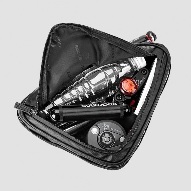 Rockbros B39-2 waterproof bicycle frame bag, black Rockbros B39-2 waterproof bicycle frame bag, black