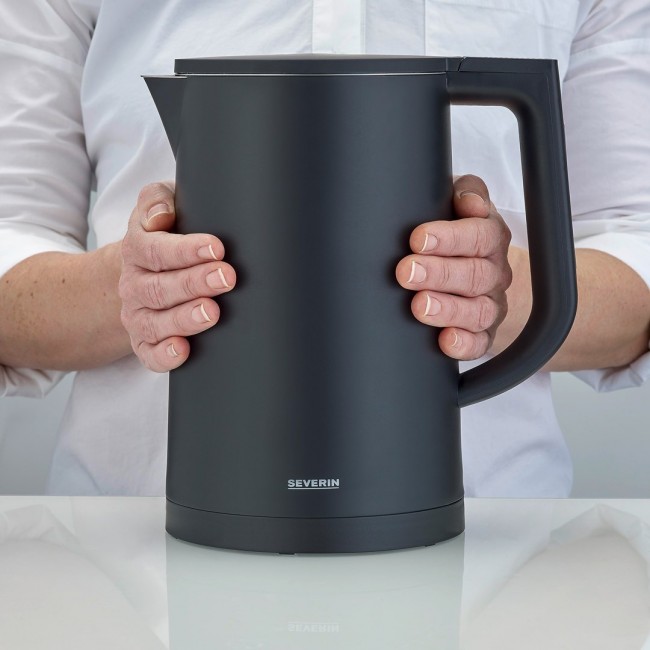 Severin WK 3483 electric kettle 1.7 L 2200 W Black